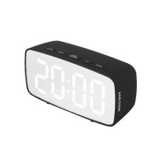 LED budík Karlsson KA5876BK, 12cm